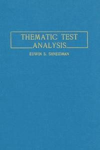 bokomslag Thematic Test Analysis