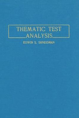 bokomslag Thematic Test Analysis