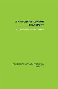 bokomslag A History of London Transport