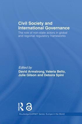 bokomslag Civil Society and International Governance