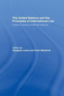 bokomslag The United Nations and the Principles of International Law