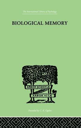 bokomslag Biological Memory