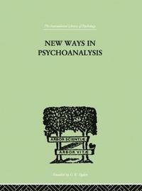 bokomslag New Ways in Psychoanalysis