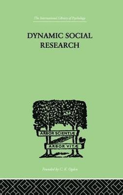 bokomslag Dynamic Social Research