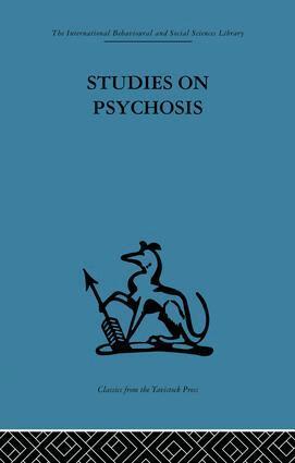 John L. Cameron, Thomas Freeman Md Frcp, Thomas Freeman, Andrew McGhie - Studies on Psychosis, Häftad