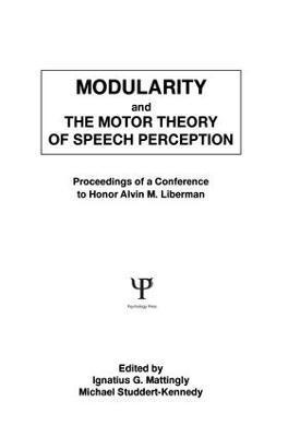 bokomslag Modularity and the Motor theory of Speech Perception