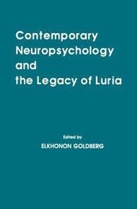 bokomslag Contemporary Neuropsychology and the Legacy of Luria