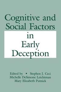 bokomslag Cognitive and Social Factors in Early Deception