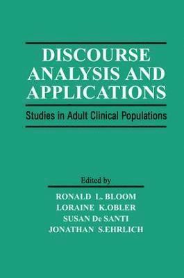 Discourse Analysis and Applications 1
