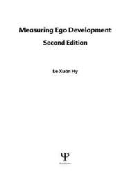 bokomslag Measuring Ego Development