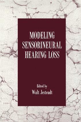 bokomslag Modeling Sensorineural Hearing Loss