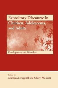 bokomslag Expository Discourse in Children, Adolescents, and Adults