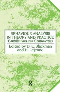 bokomslag Behaviour Analysis in Theory and Practice