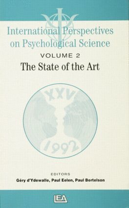 Paul Bertelson, Paul Eelen, Gery d'Ydewalle, Gery D'Ydewalle - International Perspectives On Psychological Science, II: The State of the Art, Häftad