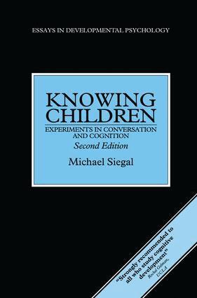 Michael Siegal - Knowing Children, Häftad
