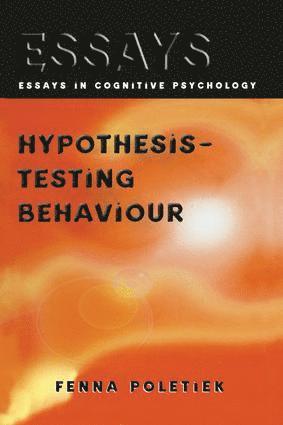 Hypothesis-testing Behaviour 1