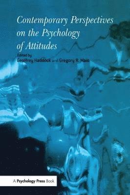 Contemporary Perspectives on the Psychology of Attitudes 1