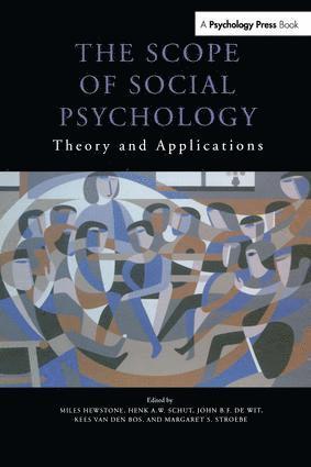 Miles Hewstone, Henk Schut, John de Wit, Kees Van Den Bos, Margaret Stroebe, UK) Hewstone, Miles (University of Oxford, The Netherlands) Stroebe, Margaret (Utrecht University, John De Wit - Scope of Social Psychology, Häftad
