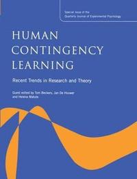 bokomslag Human Contingency Learning: Recent Trends in Research and Theory
