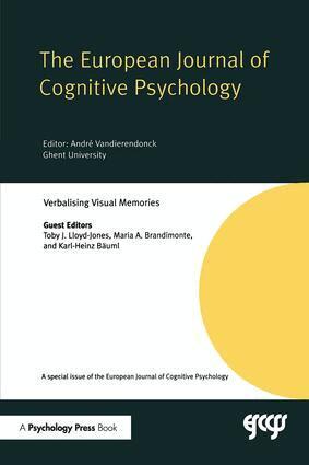 Toby J. Lloyd-Jones, Maria A. Brandimonte - Verbalising Visual Memories, Häftad