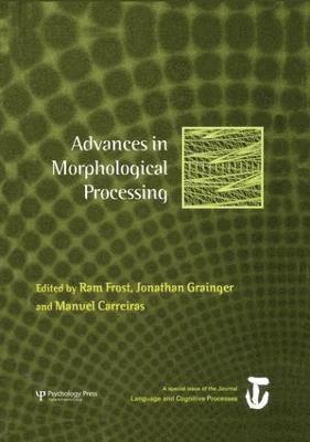 bokomslag Advances in Morphological Processing