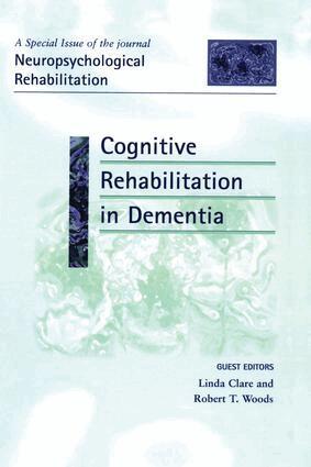 Linda Clare, Robert T. Woods - Cognitive Rehabilitation in Dementia, Häftad