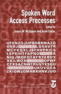 bokomslag Spoken Word Access Processes (SWAP)