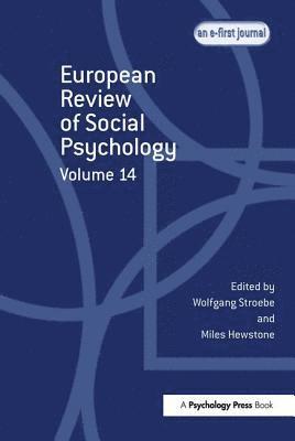 European Review of Social Psychology: Volume 14 1