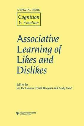 Jan de Houwer, Frank Baeyens, Andy Field - Associative Learning of Likes and Dislikes, Häftad