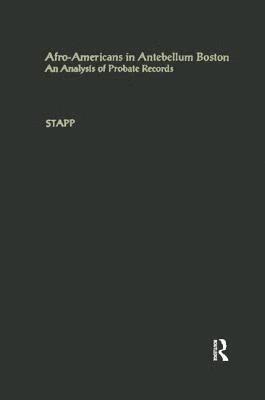 Afro-Americans in Antebellum Boston 1