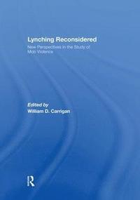 bokomslag Lynching Reconsidered