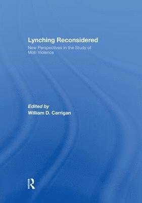 bokomslag Lynching Reconsidered