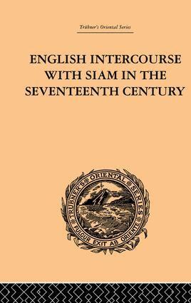 John Anderson - English Intercourse with Siam in the Seventeenth Century, Häftad