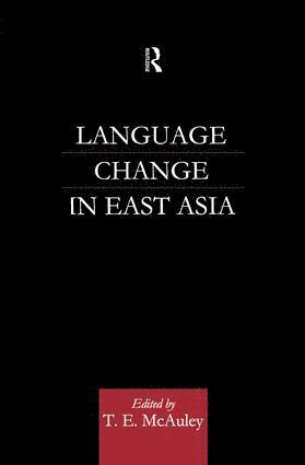 bokomslag Language Change in East Asia