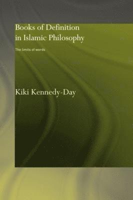 Books of Definition in Islamic Philosophy 1