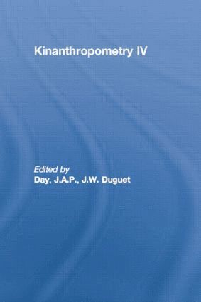 bokomslag Kinanthropometry IV