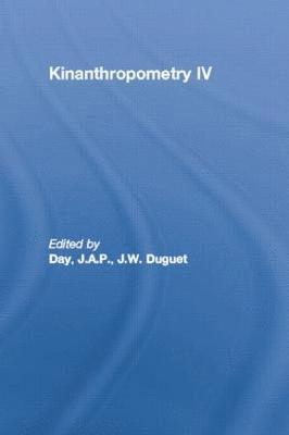 J.A.P. Day, J.W. Duguet - Kinanthropometry IV, Häftad. Tillgänglighet: Lägg i varukorg