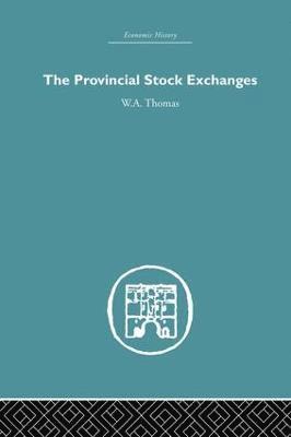 bokomslag Provincial Stock Exchanges