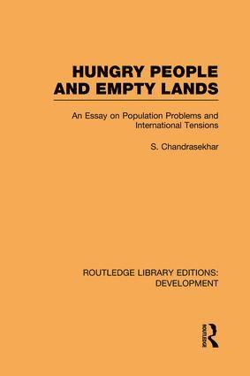 S. Chandrasekhar - Hungry People and Empty Lands, Häftad