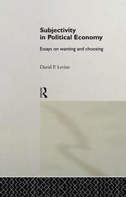 bokomslag Subjectivity in Political Economy