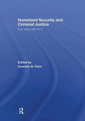 bokomslag Homeland Security and Criminal Justice