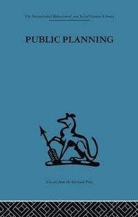 bokomslag Public Planning
