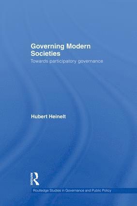 bokomslag Governing Modern Societies