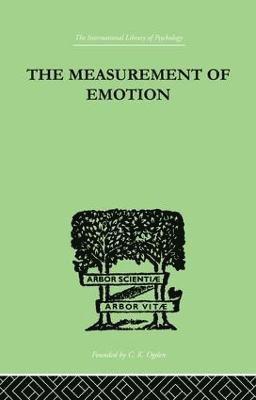 The Measurement of Emotion 1