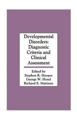 bokomslag Developmental Disorders