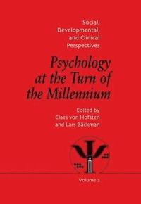 bokomslag Psychology at the Turn of the Millennium, Volume 2