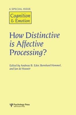 How Distinctive is Affective Processing? 1