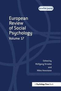 bokomslag European Review of Social Psychology: Volume 17