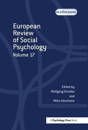 Wolfgang Stroebe, Miles Hewstone - European Review of Social Psychology: Volume 17, Häftad