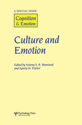 Agneta Fischer, Anthony Manstead - Culture and Emotion, Häftad